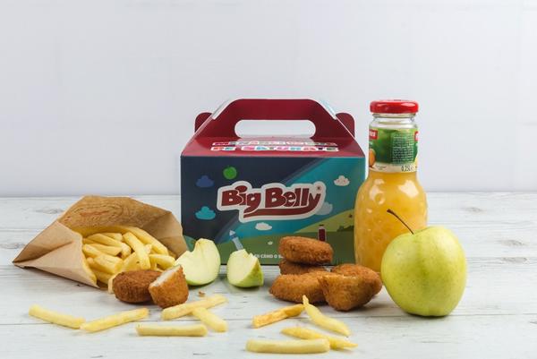 Kids Menu with Nuggets