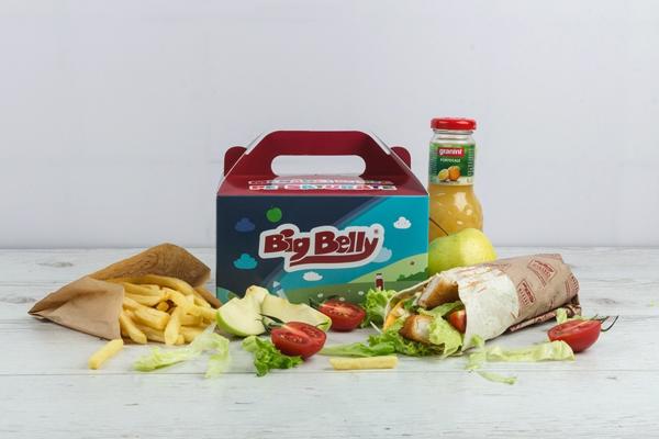 Kids Menu with wrap