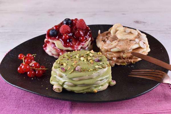 Pancakes cu Fistic
