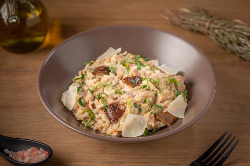 Risotto cu Ciuperci de Pădure